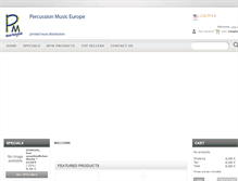 Tablet Screenshot of pmeurope.com